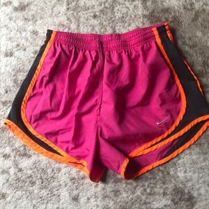 Pink Nike shorts